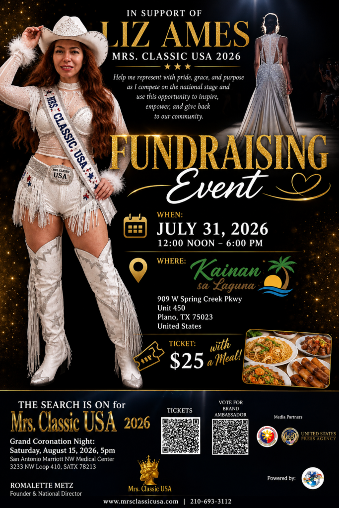 Kainan Sa Laguna Fundraiser for Mrs. Classic USA Candidate Liz Ames